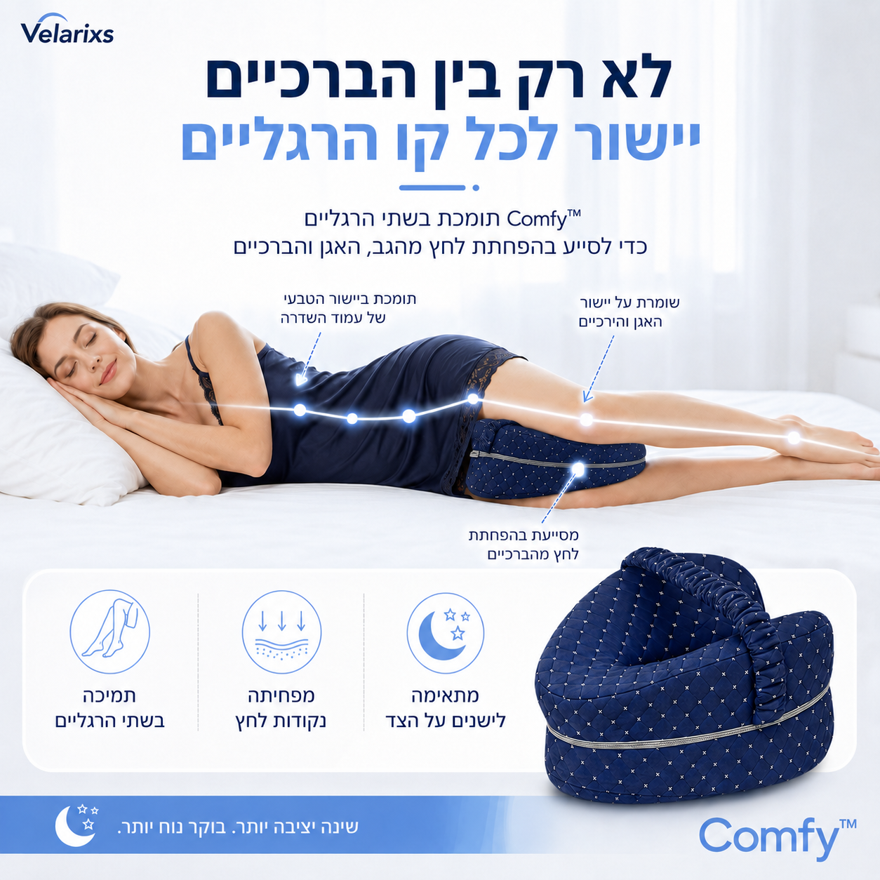 ™Comfy - כרית רגליים אורתופדית